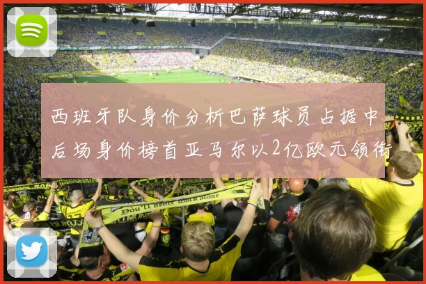 西班牙队身价分析巴萨球员占据中后场身价榜首亚马尔以2亿欧元领衔